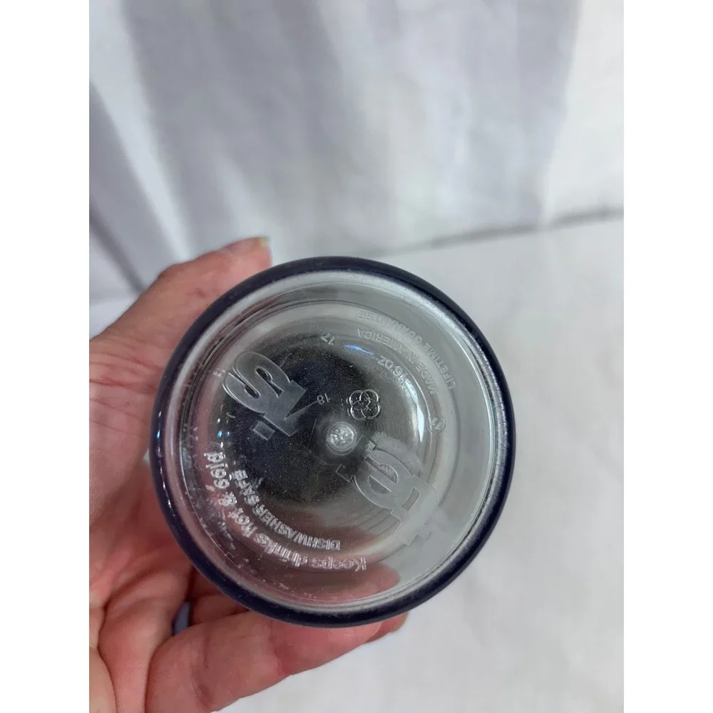 Tervis Tumbler 16oz Clear Blue South Carolina Palmetto Moon Insulated Travel Cup